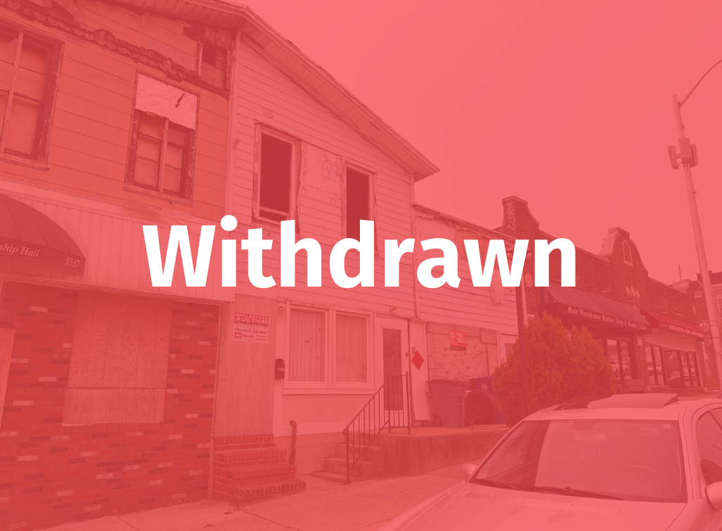 3535 Belair Road - WITHDRAWN